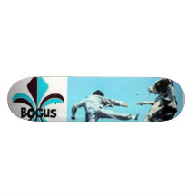 Bogus ninja cow skateboard decks