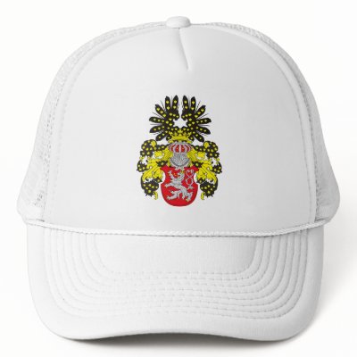 Bohemia Coat of Arms (19th century) Hat by FlagTshirts