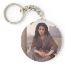 Bohemienne (The Bohemian) by William Bouguereau Key Chains