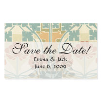 boho art deco vintage art flower pattern stickers