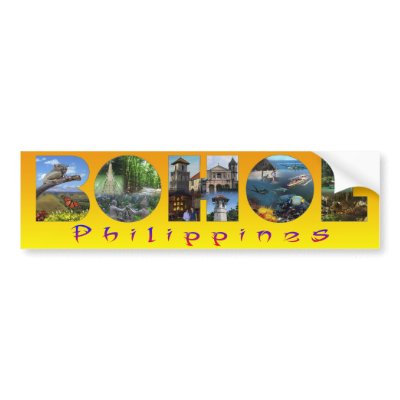 Bohol Bumper Stickers by tempera70