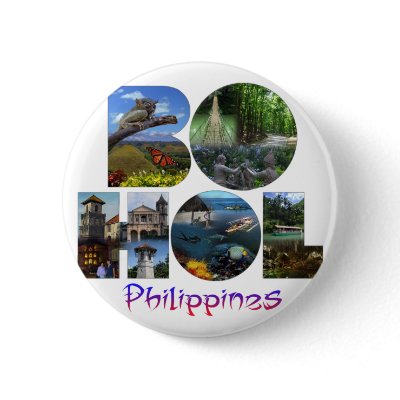 Bohol Pinback Button by tempera70
