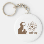 Bohr-ing Keychain