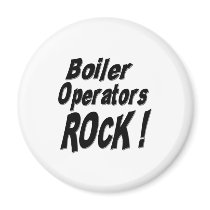 Boiler Operators Rock! Magnet