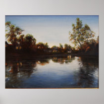 Boiling Springs at Sunset Posters