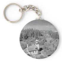 Bois Blanc Lighthouse Keychains