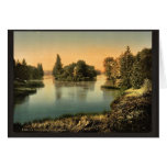 Bois du Boulougne (i.e., Boulogne), the lake, Pari Card