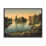 Bois du Boulougne (i.e., Boulogne), the lake, Pari Post Cards