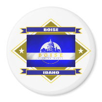 Boise Diamond Fridge Magnets