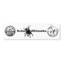 Boise, Idaho, Big Sky Ultimate Bumper Sticker