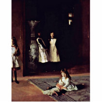 Boit Daughters By Sargent John Singer Cut Outs