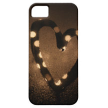 Bokeh Heart iPhone 5 Case