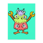 BoKoo-Lue Monster postcards