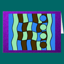 BOLD ABSTRACT GREETING CARDS cards
