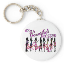 Bold, Beautiful, & Blessed Keychains