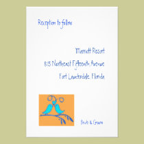 Bold Birds Stefana Reception invitations