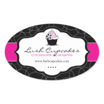 Bold Cupcake Stickers