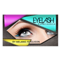BOLD EYELASH EXTENSIONS  BUSINESS CARD