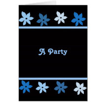 BOLD FLOWERS GREETING CARD