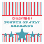Bold Stars and Stripes Invite