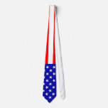 Bold Stars And Stripes Patriotic Flag Tie