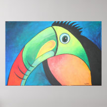 Bold Toucan Posters