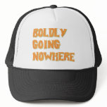 boldly going nowhere hats