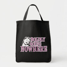 Boldly Going NOWHERE Retro Lady Pink Tote Bags