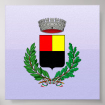 Bolgare Stemma, Italy Print