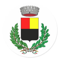 Bolgare Stemma, Italy Round Sticker