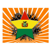 Bolivia Star Post Card
