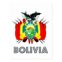 Bolivian Emblem Postcards