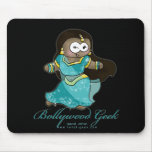bollywood geek for black copy, bollywood geek text mouse pads