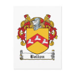 Bolton Family Crest Post Cards