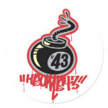 Bomb 43 stickers