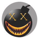 bomb face stickers