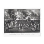 Bombardment of Fort Sumter, Charleston Harbour postcards