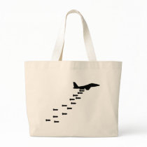 bombing bomber canvas bags
