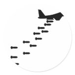 bombing bomber stickers