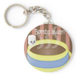 Bombs Away - Marshmallow and Coffee keychains