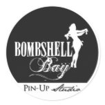 Bombshell Bay Pin-Up Studio Sticker