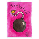 Bombshell Birthday Card