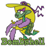 bombshell glam girly turtle tortoise cartoon photo sculptures