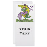 bombshell glam girly turtle tortoise cartoon full colour rack card