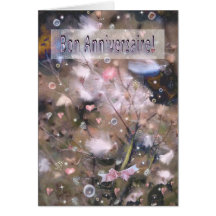 Bon Anniversaire! Greeting Cards