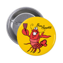 Bon Appetit Lobster Pins