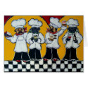 "Bon Appetite Chef Pug cards
