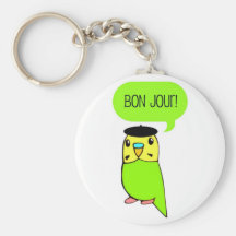 Bon Jour! Key Chains