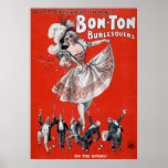 Bon Ton Burlesquers - Vintage Burlesque Poster
