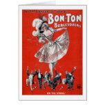 Bon Tonne Burlesquers - Vintage Burlesque Poster cards